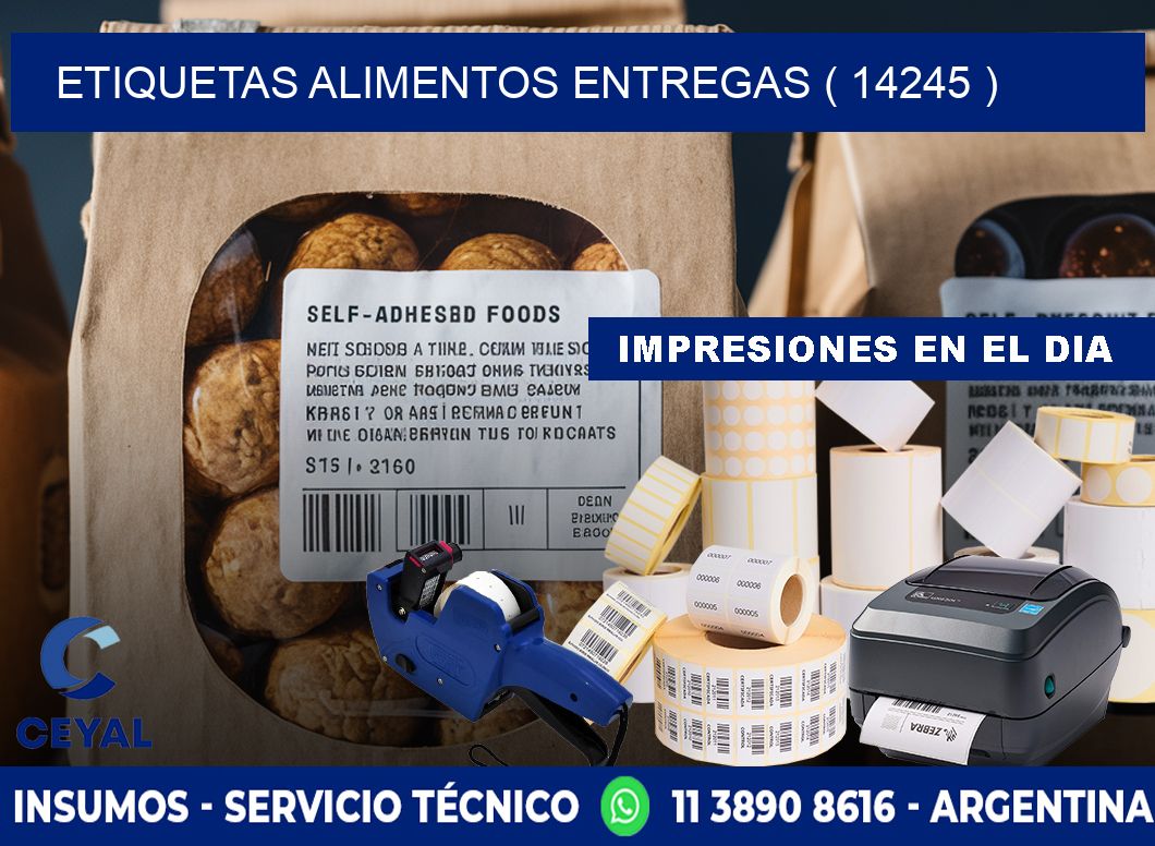 etiquetas alimentos entregas ( 14245 )