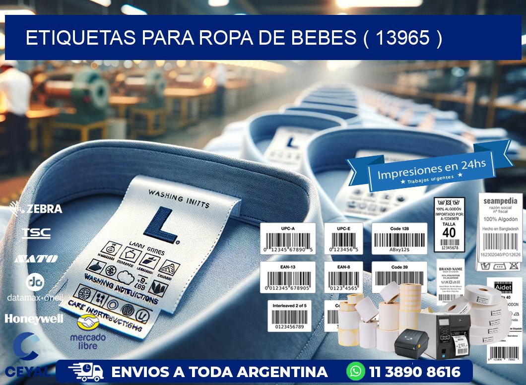etiquetas para ropa de bebes ( 13965 )