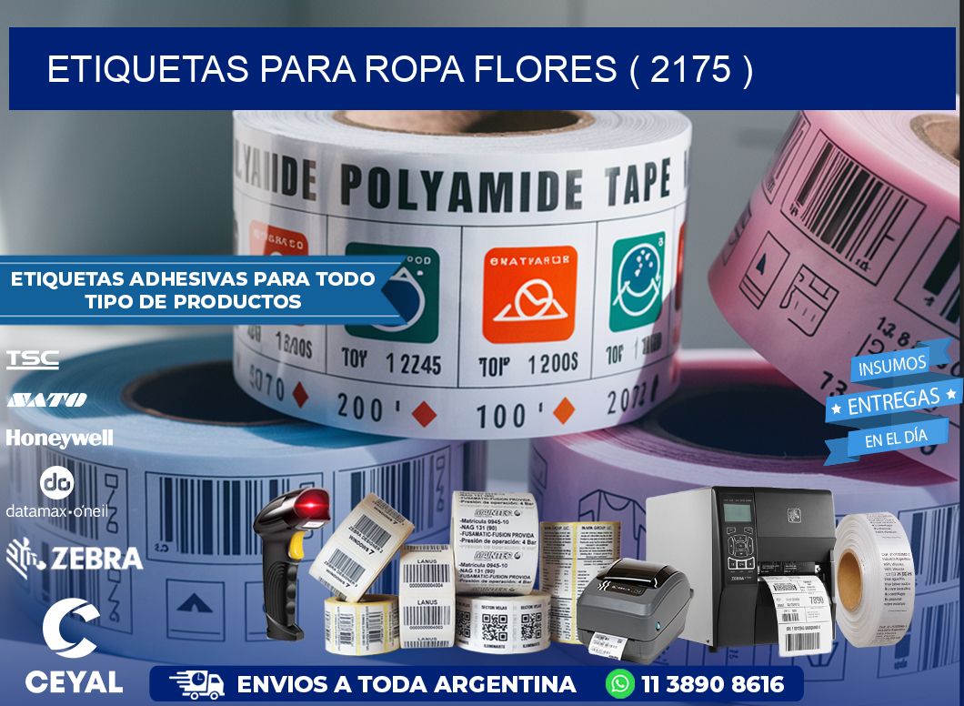 etiquetas para ropa flores ( 2175 )
