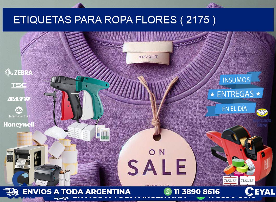 etiquetas para ropa flores ( 2175 )