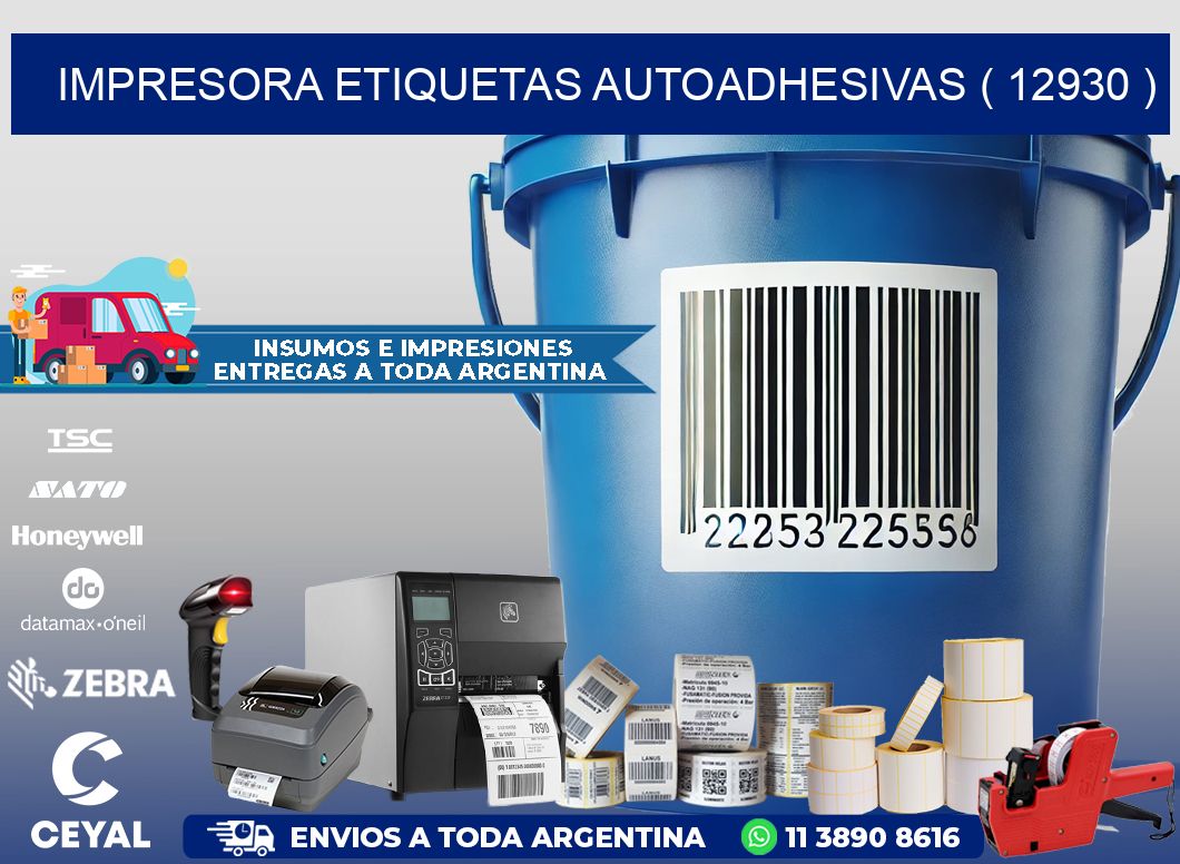 impresora etiquetas autoadhesivas ( 12930 )