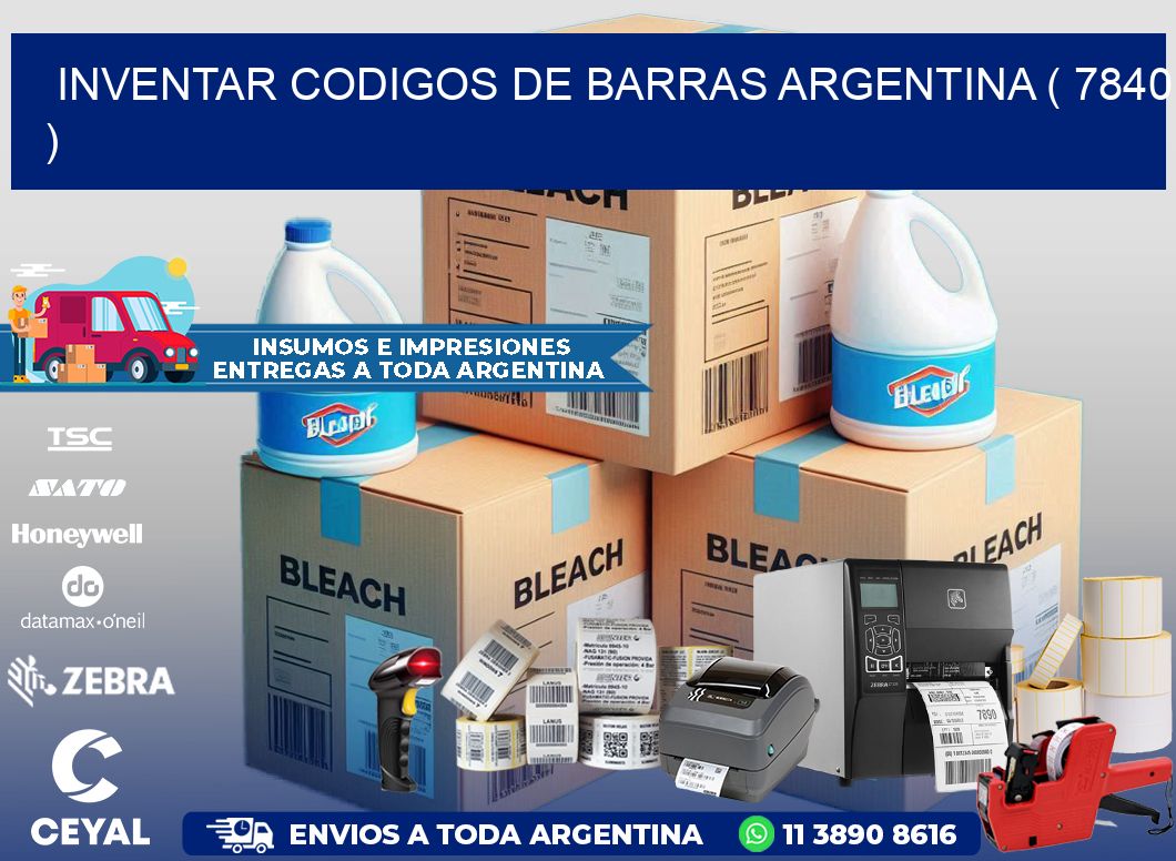 inventar codigos de barras argentina ( 7840 )