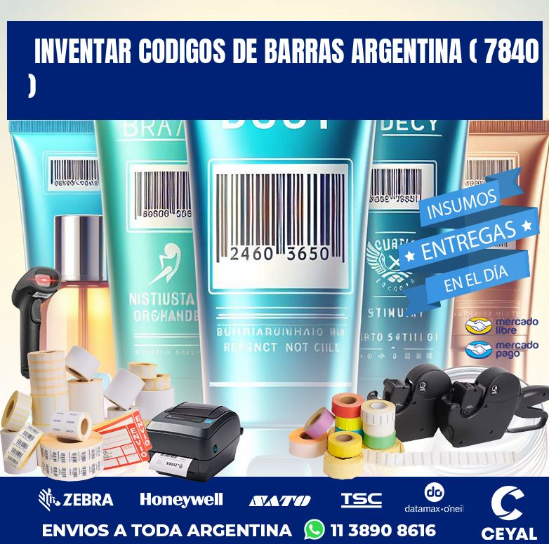 inventar codigos de barras argentina ( 7840 )