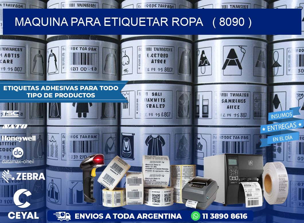maquina para etiquetar ropa   ( 8090 )