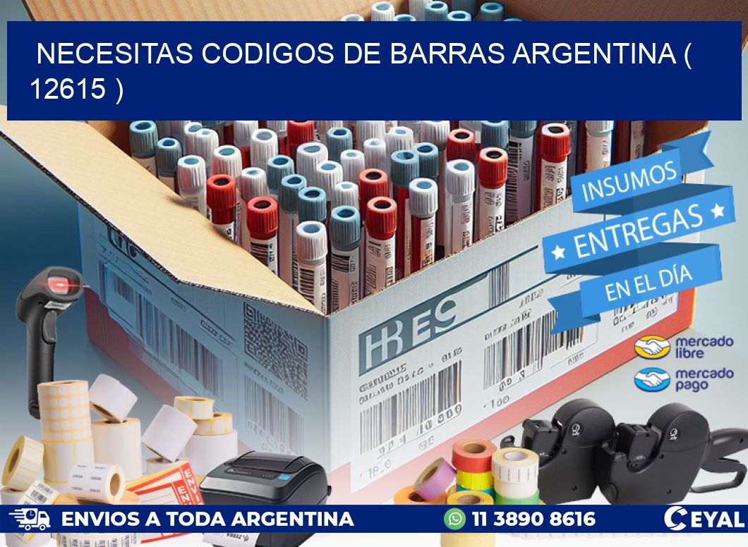 necesitas codigos de barras argentina ( 12615 )