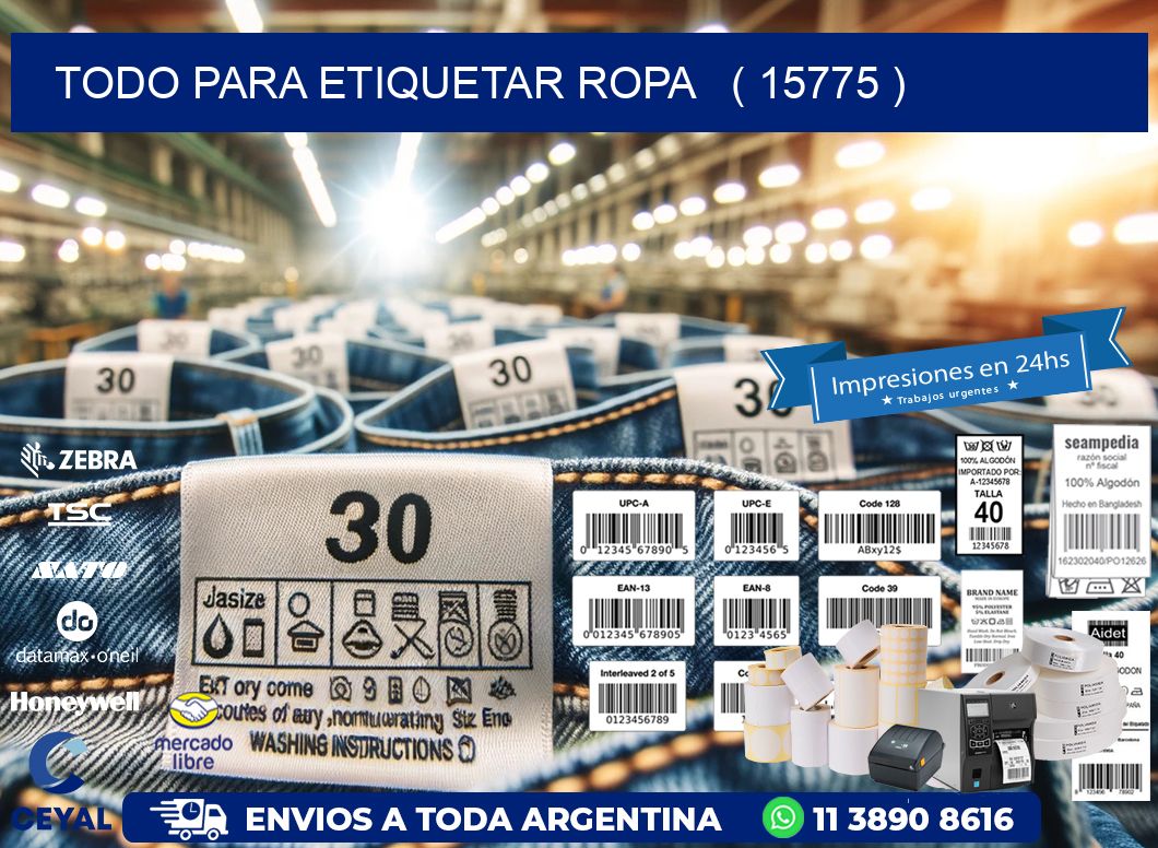todo para etiquetar ropa   ( 15775 )