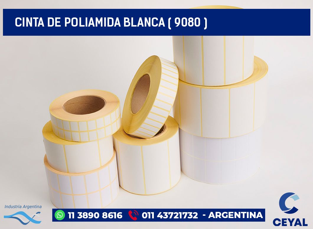 CINTA DE POLIAMIDA BLANCA ( 9080 )
