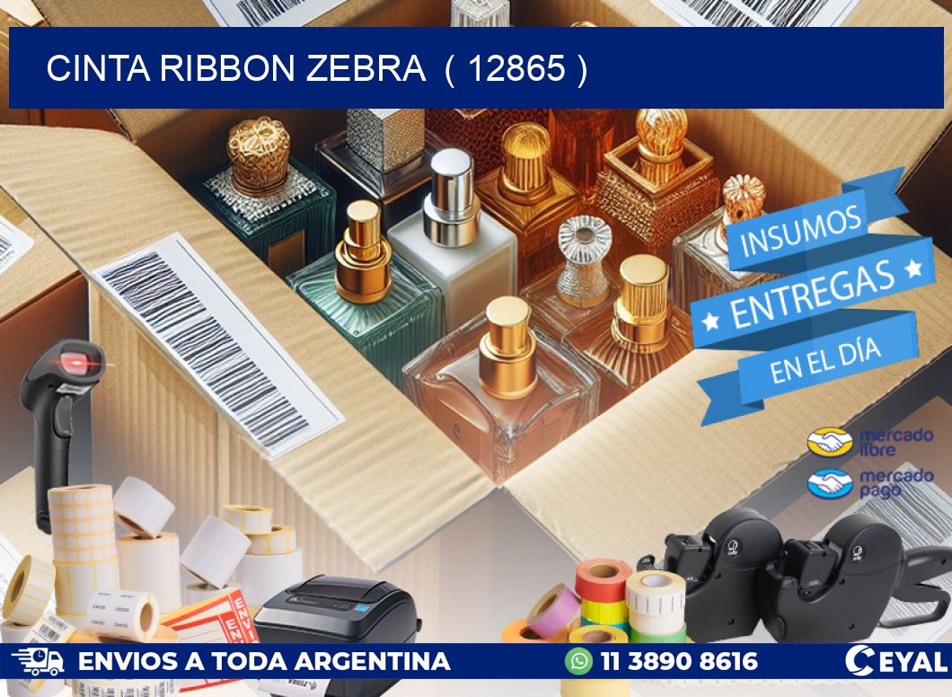 CINTA RIBBON ZEBRA ( 12865 )