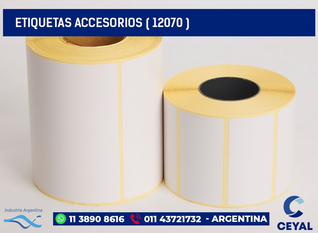 ETIQUETAS ACCESORIOS ( 12070 )