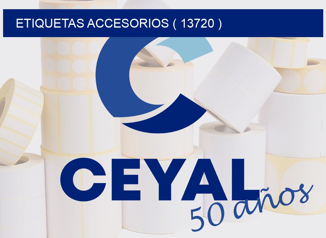 ETIQUETAS ACCESORIOS ( 13720 )