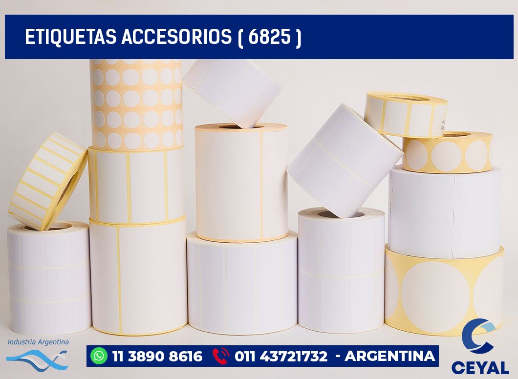 ETIQUETAS ACCESORIOS ( 6825 )