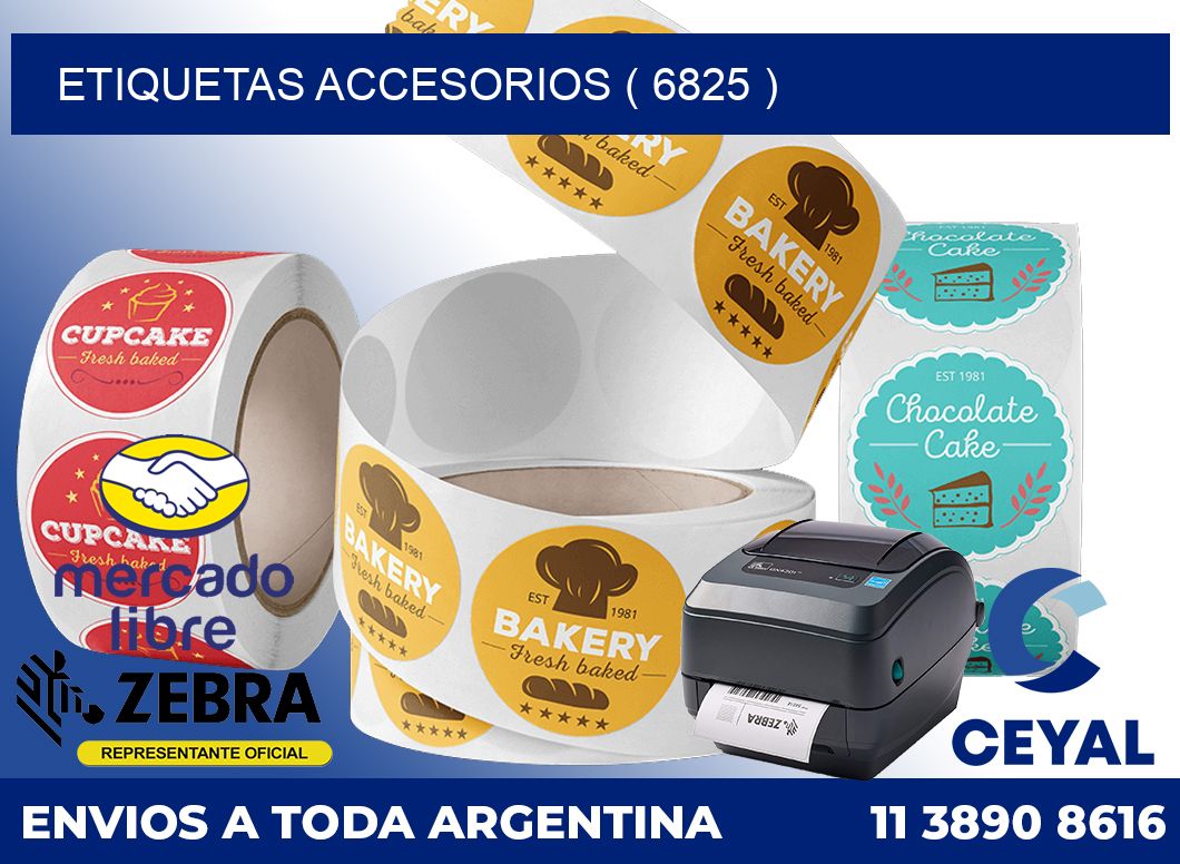 ETIQUETAS ACCESORIOS ( 6825 )