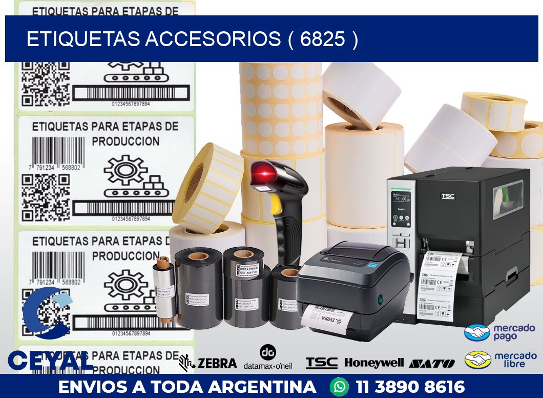 ETIQUETAS ACCESORIOS ( 6825 )