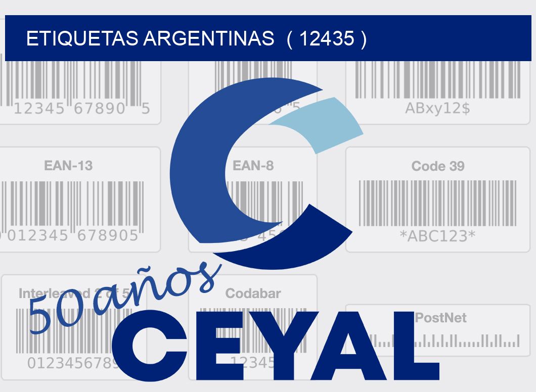ETIQUETAS ARGENTINAS ( 12435 )