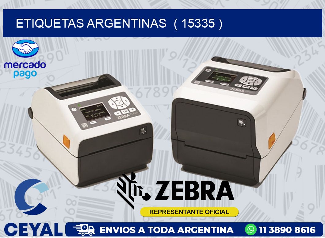 ETIQUETAS ARGENTINAS ( 15335 )