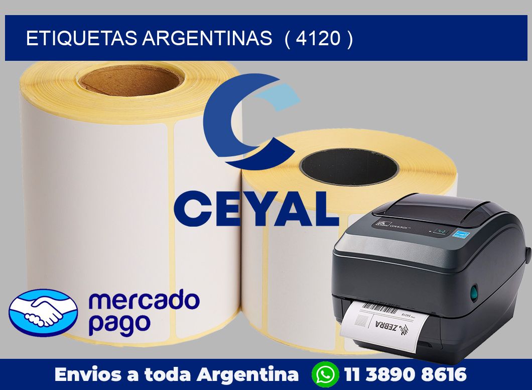 ETIQUETAS ARGENTINAS ( 4120 )