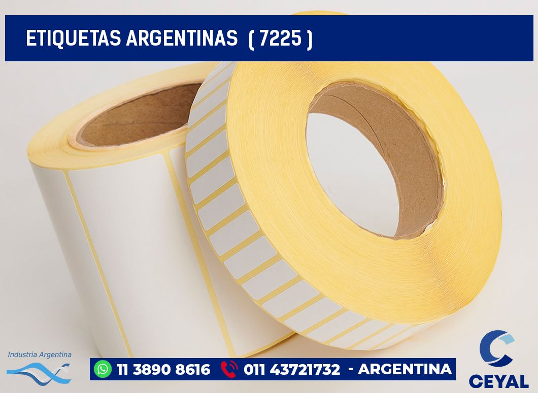 ETIQUETAS ARGENTINAS  ( 7225 )