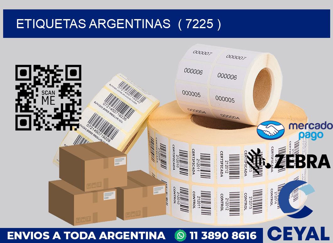 ETIQUETAS ARGENTINAS  ( 7225 )