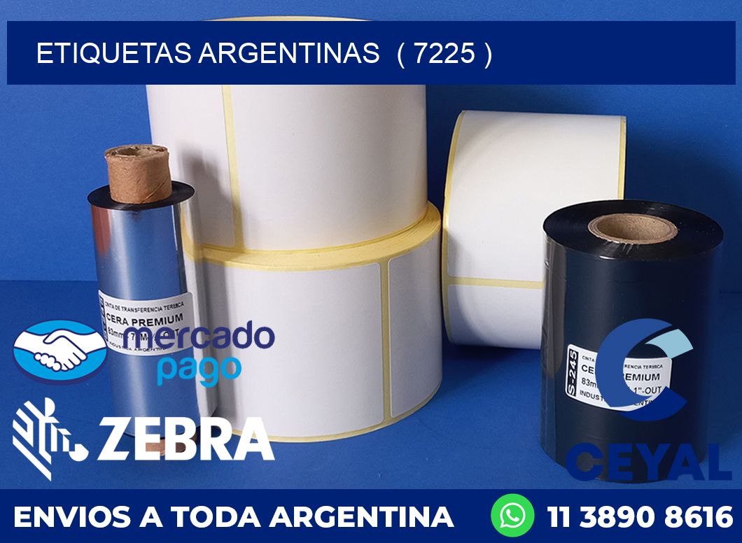 ETIQUETAS ARGENTINAS  ( 7225 )