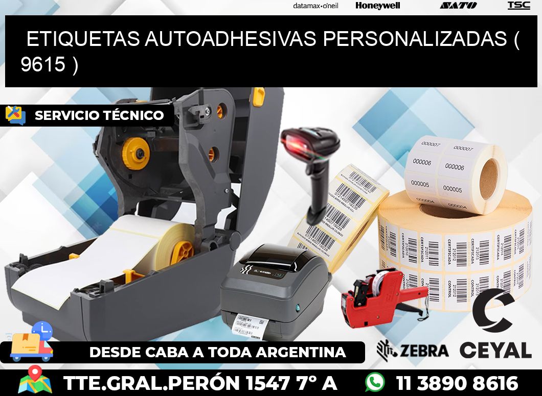 ETIQUETAS AUTOADHESIVAS PERSONALIZADAS ( 9615 )