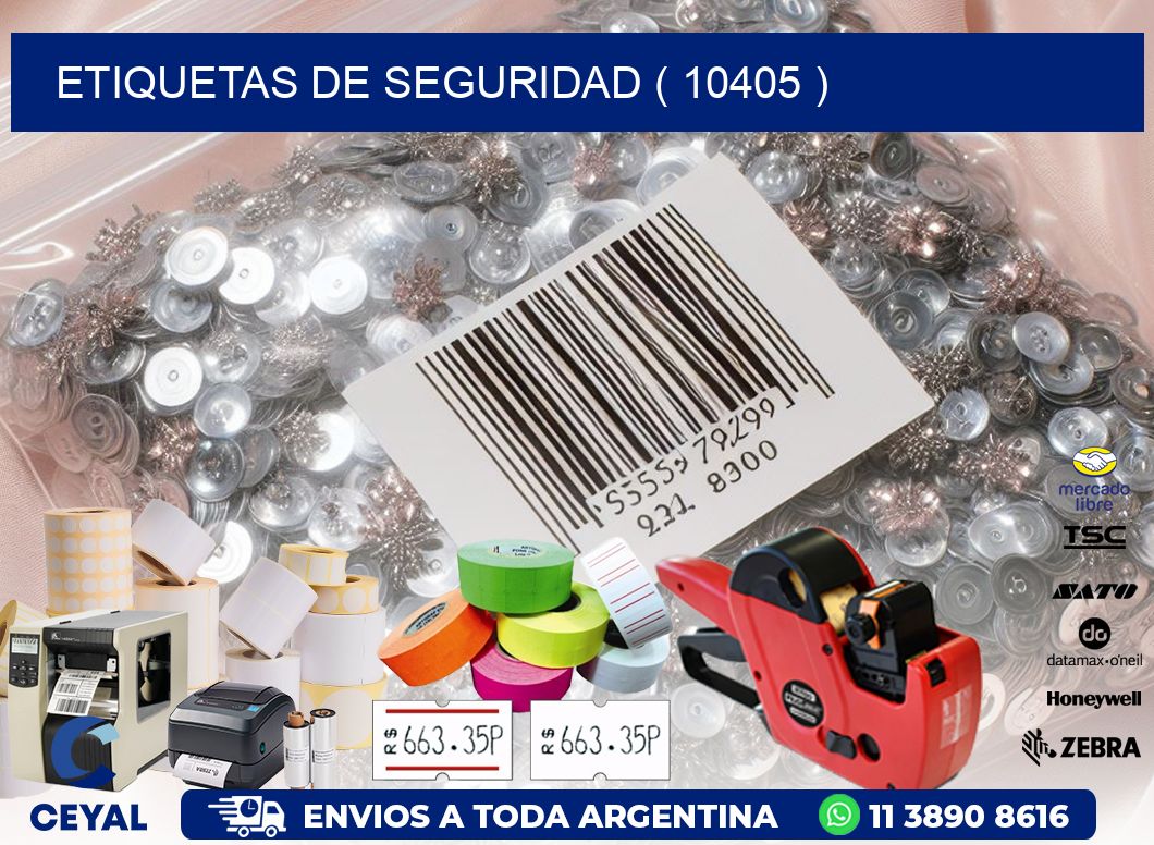 ETIQUETAS DE SEGURIDAD ( 10405 )