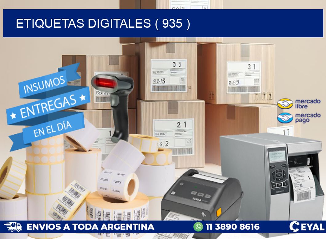 ETIQUETAS DIGITALES ( 935 )