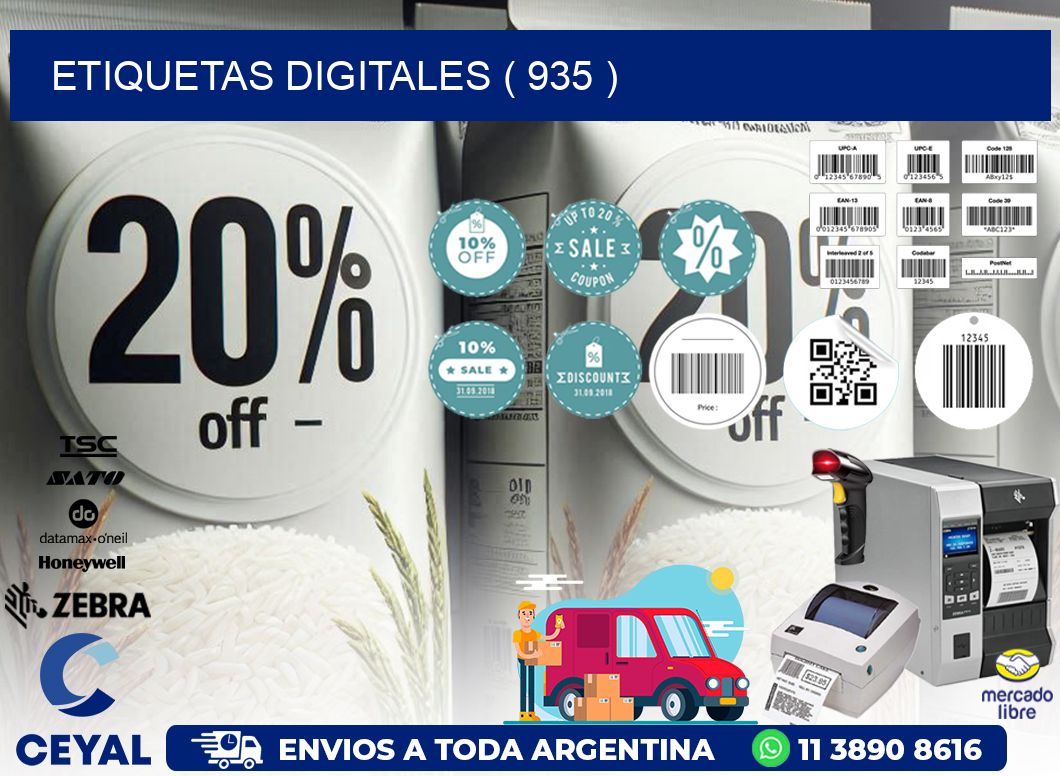 ETIQUETAS DIGITALES ( 935 )