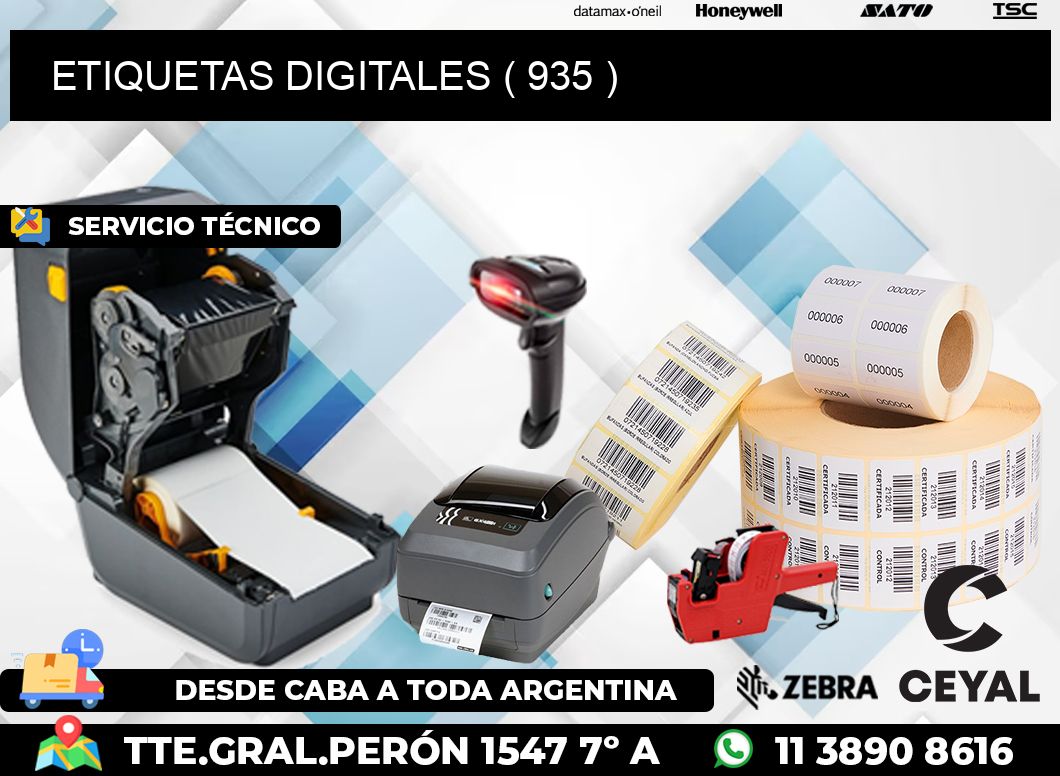 ETIQUETAS DIGITALES ( 935 )