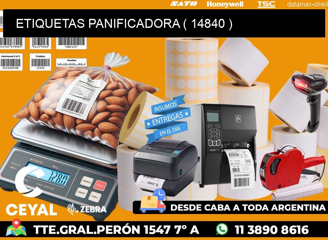 ETIQUETAS PANIFICADORA ( 14840 )