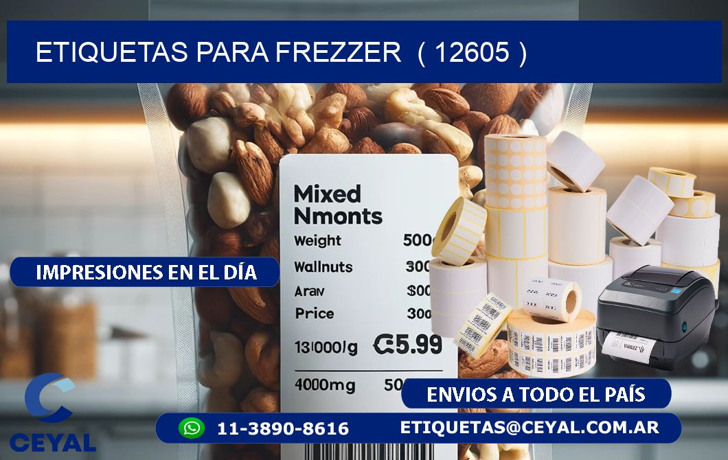 ETIQUETAS PARA FREZZER ( 12605 )