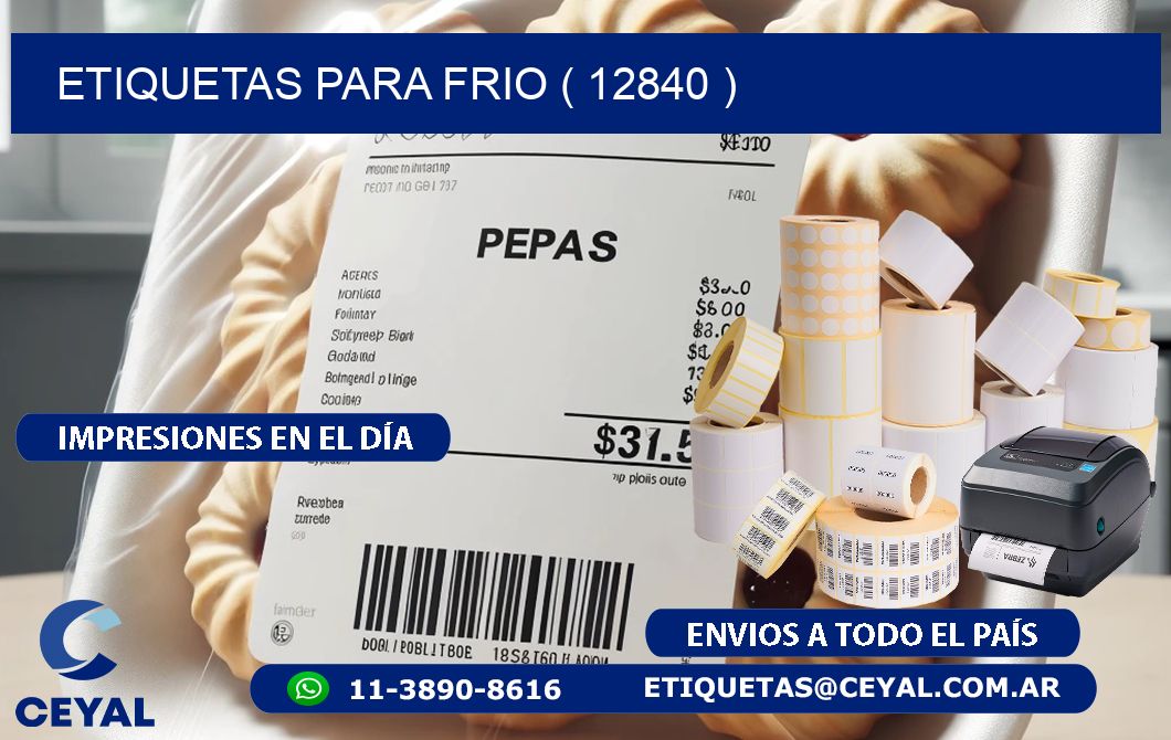 ETIQUETAS PARA FRIO ( 12840 )