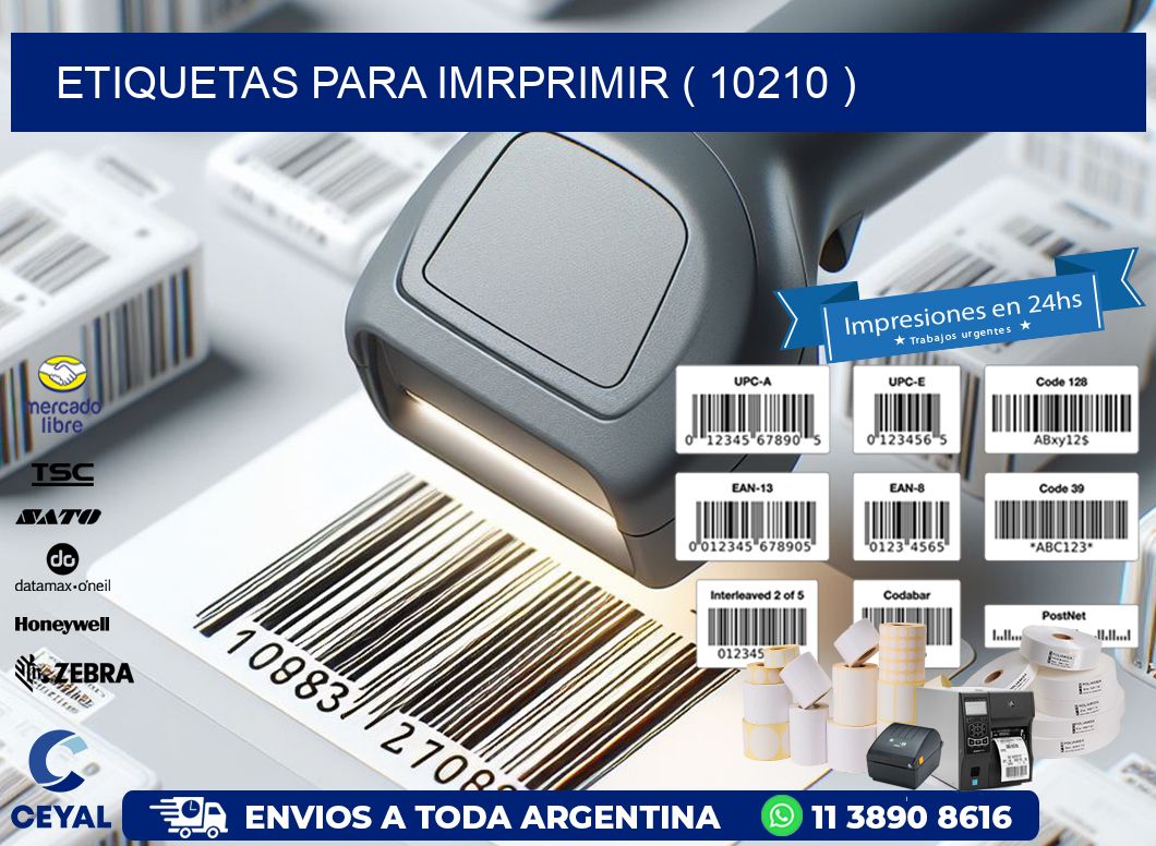 ETIQUETAS PARA IMRPRIMIR ( 10210 )