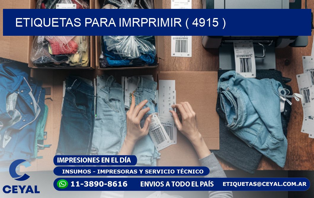 ETIQUETAS PARA IMRPRIMIR ( 4915 )