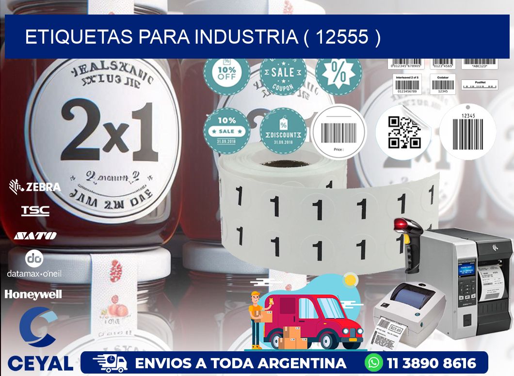 ETIQUETAS PARA INDUSTRIA ( 12555 )