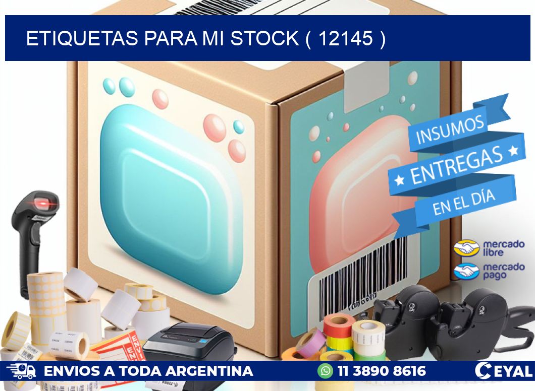 ETIQUETAS PARA MI STOCK ( 12145 )