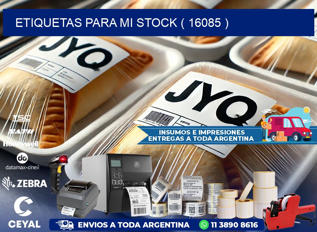 ETIQUETAS PARA MI STOCK ( 16085 )