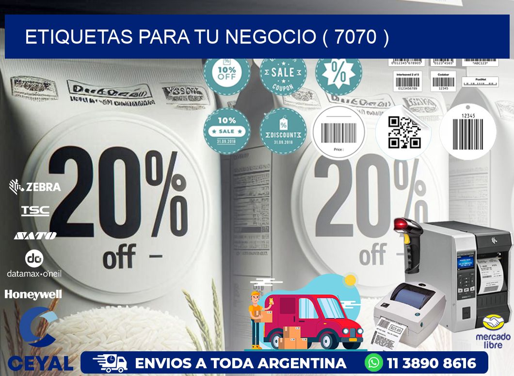 ETIQUETAS PARA TU NEGOCIO ( 7070 )