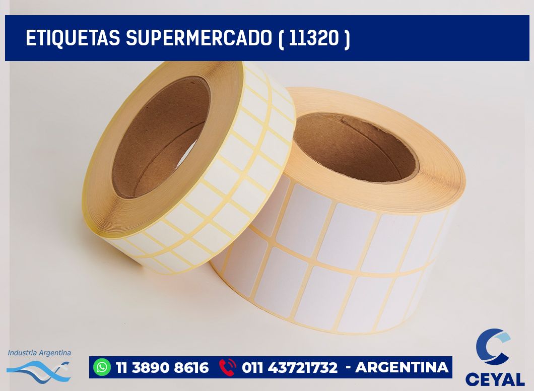 ETIQUETAS SUPERMERCADO ( 11320 )