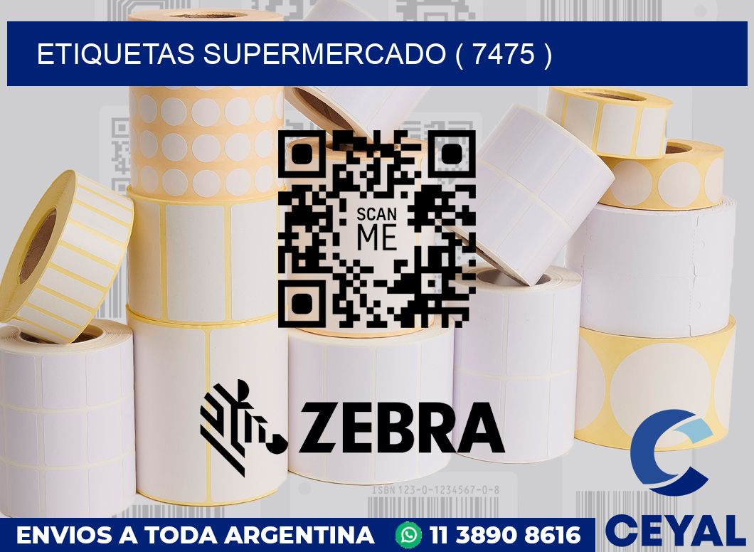 ETIQUETAS SUPERMERCADO ( 7475 )