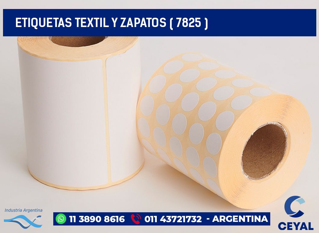ETIQUETAS TEXTIL Y ZAPATOS ( 7825 )