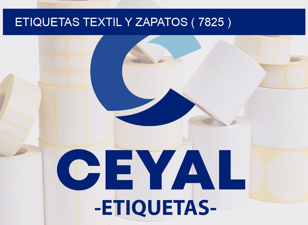 ETIQUETAS TEXTIL Y ZAPATOS ( 7825 )