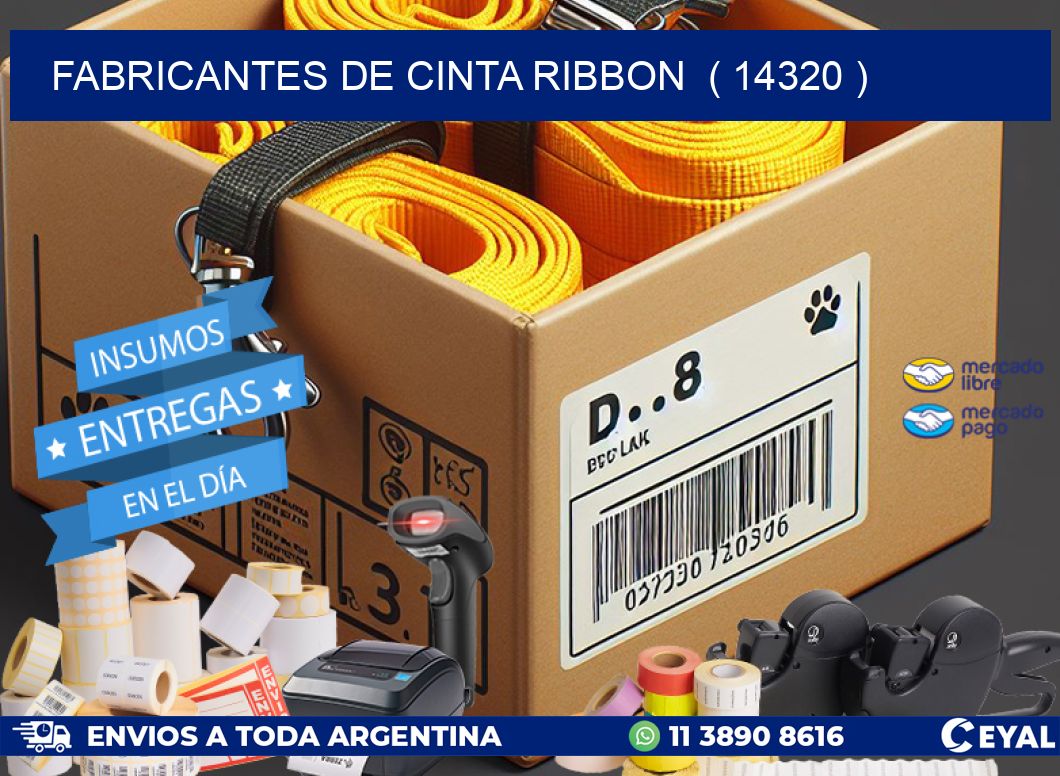 FABRICANTES DE CINTA RIBBON  ( 14320 )