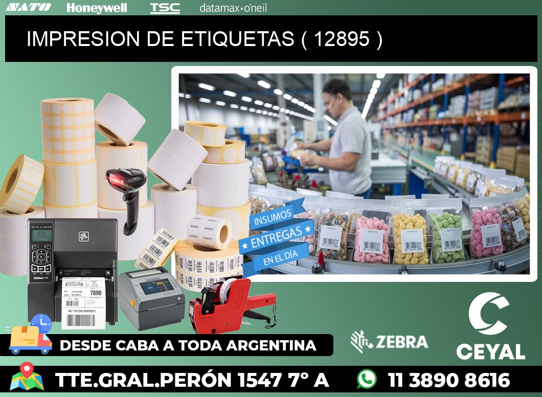 IMPRESION DE ETIQUETAS ( 12895 )