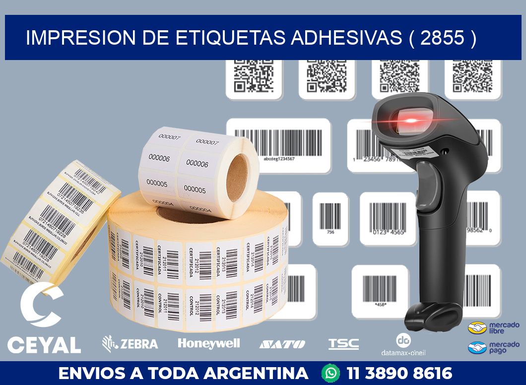 IMPRESION DE ETIQUETAS ADHESIVAS ( 2855 )