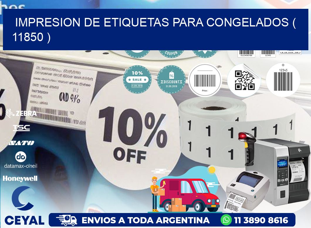 IMPRESION DE ETIQUETAS PARA CONGELADOS ( 11850 )