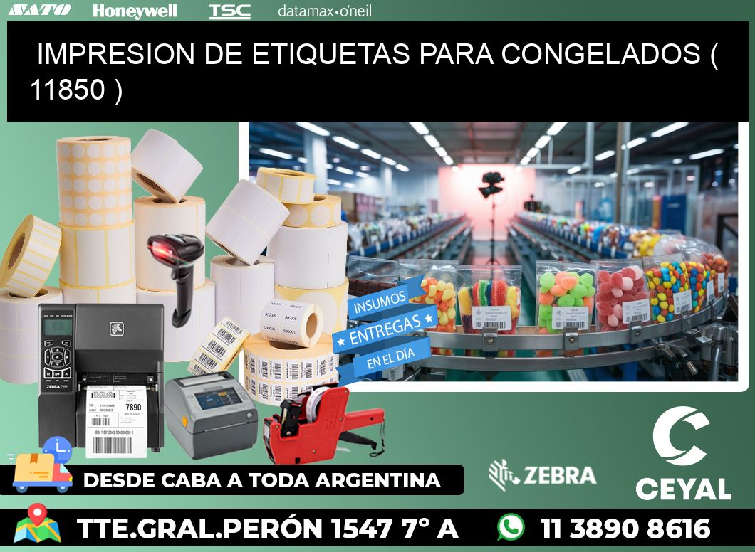 IMPRESION DE ETIQUETAS PARA CONGELADOS ( 11850 )