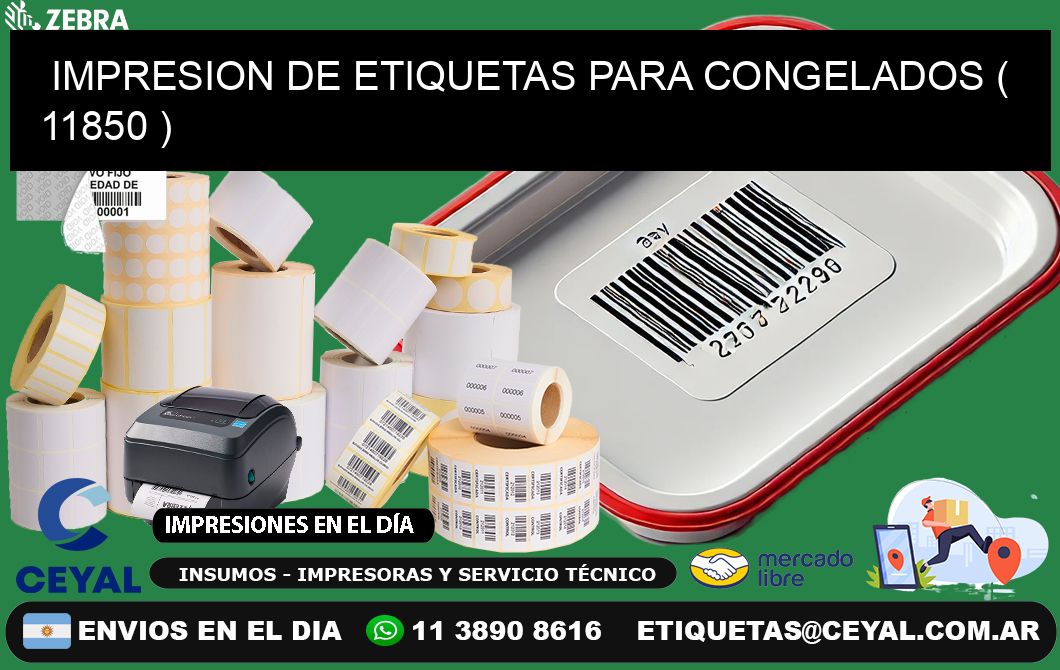 IMPRESION DE ETIQUETAS PARA CONGELADOS ( 11850 )