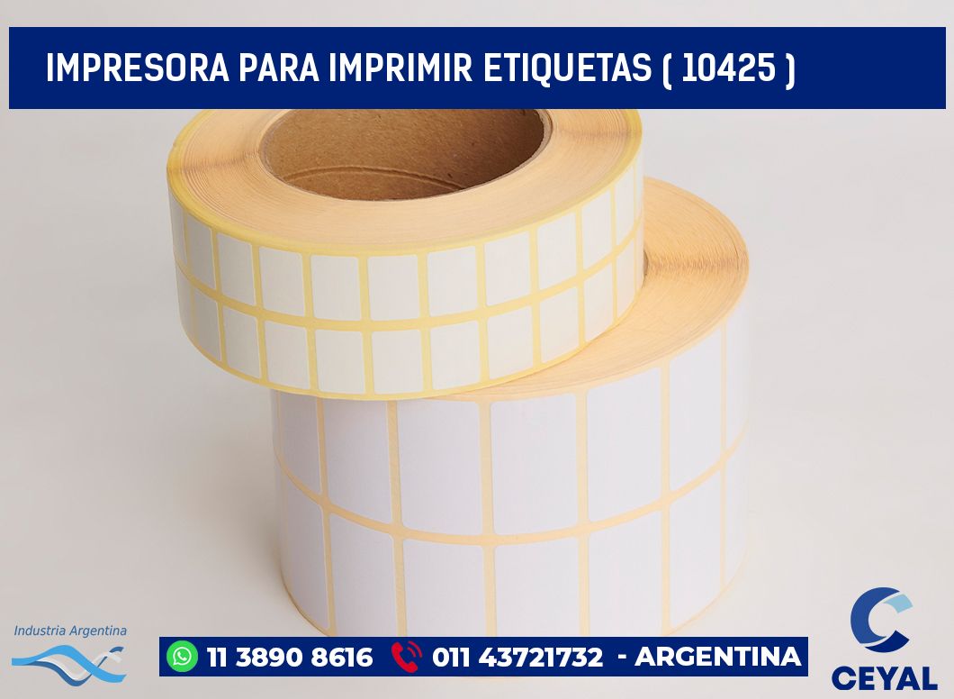 IMPRESORA PARA IMPRIMIR ETIQUETAS ( 10425 )