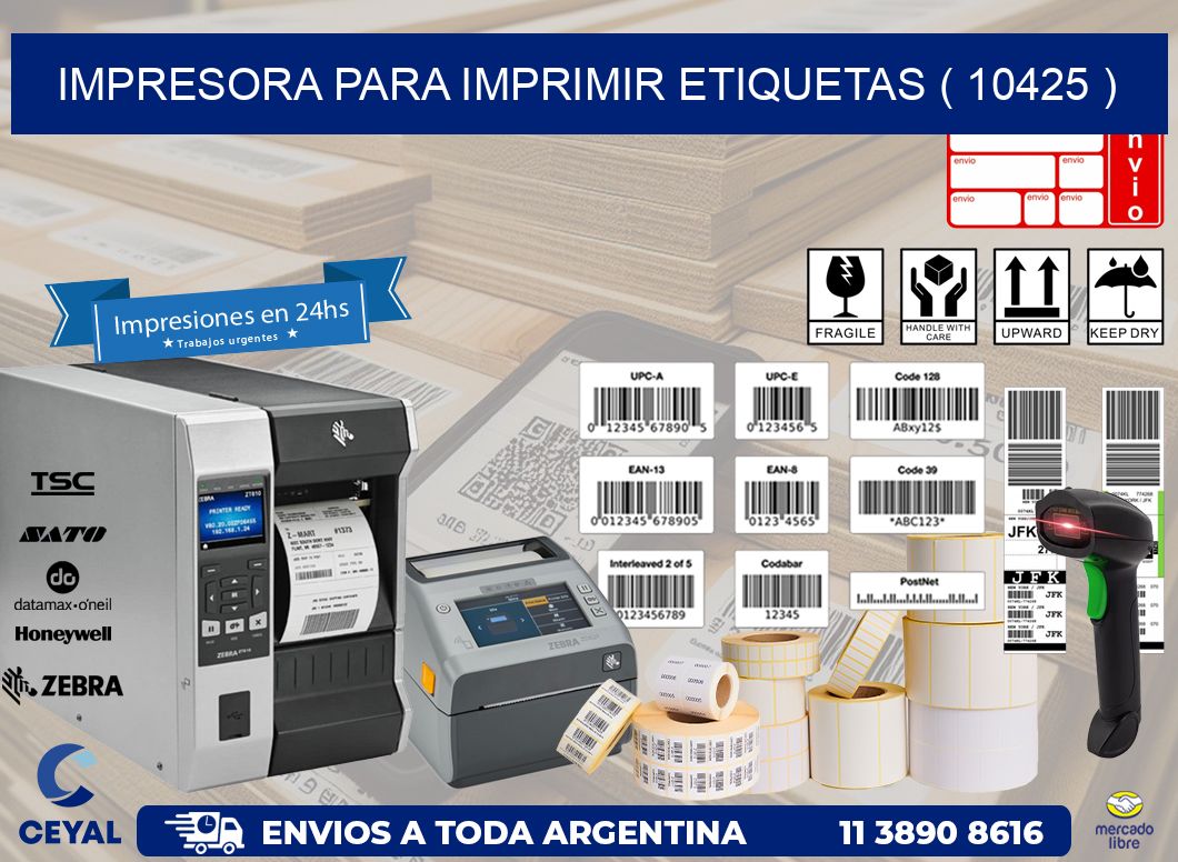 IMPRESORA PARA IMPRIMIR ETIQUETAS ( 10425 )