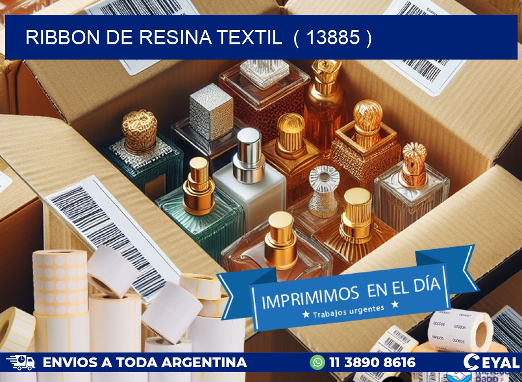 RIBBON DE RESINA TEXTIL ( 13885 )